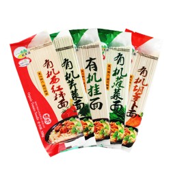 长水河有机菠菜挂面  绿色有机挂面  蔬菜面 小麦粉面 买满