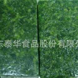 厂家直销 山东鲁金泰华 优质绿色 盘冻菠菜