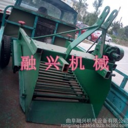 广州多功能土豆施肥起垄机 挖薯机图片