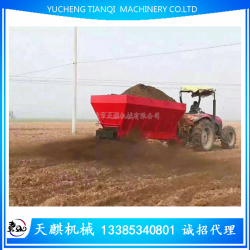天麒厂家直销新款撒肥车撒粪车拖拉机动力撒粪机多功能撒播机价格
