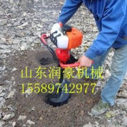 汽油挖坑机手提轻便汽油挖坑机 果树移栽汽油挖坑机