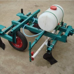 农用工具101型手扶拖拉机配套喷药覆膜一体的地膜覆盖机保地膜覆盖机