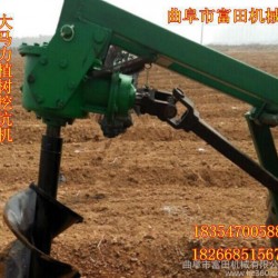 汽油地钻机 植树机型号 单人操作挖坑机