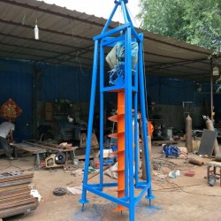 加厚材质拖拉机悬挂式挖坑机 多功能小型汽油地钻机  厂家直销