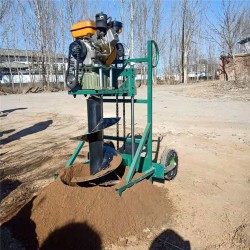 佳航小型手提式挖坑机 苗圃施肥打坑机 果园种植手提地钻机