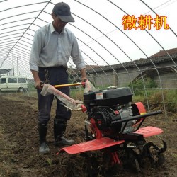 葡萄果园埋藤机    果园除草旋耕机 手扶式多功能柴油微耕机