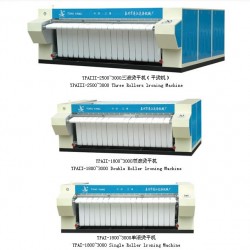 供应工业用洗衣机,电加热烘干机，烫平机
