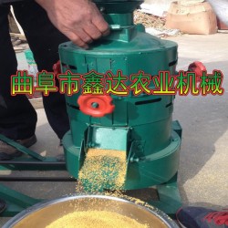 粮食筛选机 碾米机 家用型碾米机