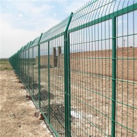 成都养殖圈地用荷兰网波浪形铁丝网场地打围绿色铁丝网护栏网