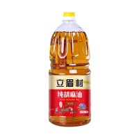 宁夏西吉县立眉村老油坊古法压榨胡麻油/清香1.8L