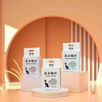 食品级豆腐猫砂可冲厕所速溶低尘除臭猫砂速结团