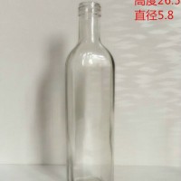 半斤一斤山茶油瓶茶油玻璃瓶核桃油瓶子