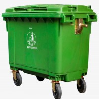 660L塑料垃圾桶，环卫垃圾分类，重庆厂家