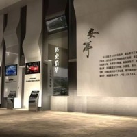 轩辕展览-多媒体企业展厅使用互动滑轨屏的优势