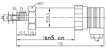 PTL612K尺寸图